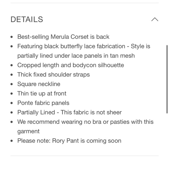 I.AM.GIA MERULA CORSET - Picture 7 of 7